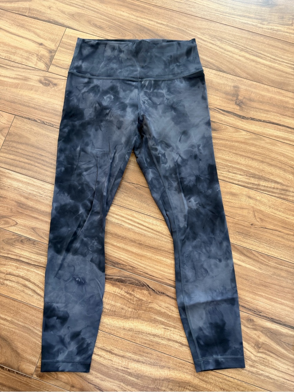 lululemon athletica High-Rise Tie-Dye Black/Gray Leggings